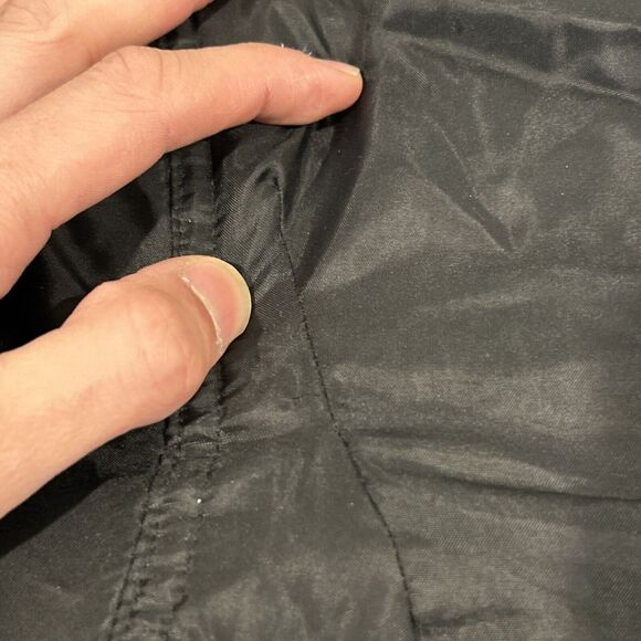 Y2k NFL 49ers Jacket Mens Medium San Francisco Windbreaker Bomber Fleece Line - Picture 4 of 15